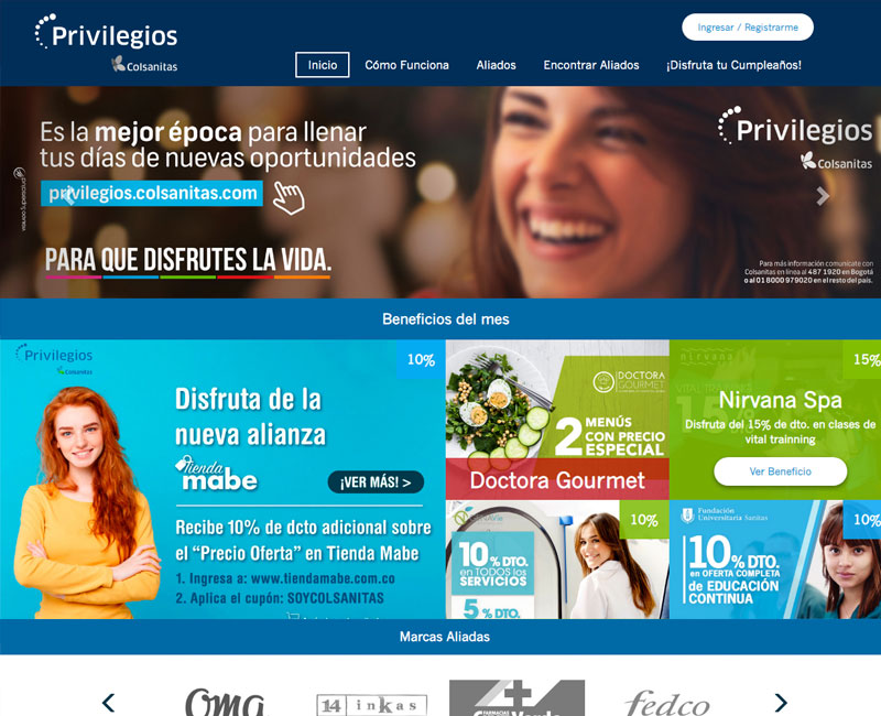 Privilegios Colsanitas